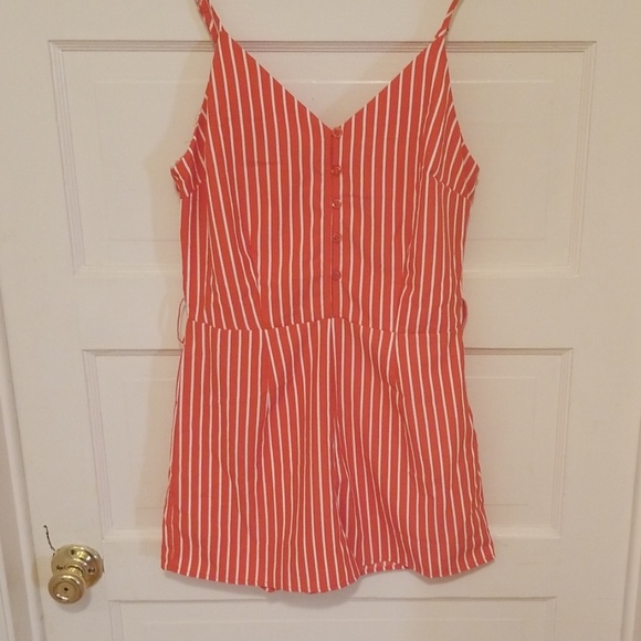 Stripped Romper - Picture 1 of 3